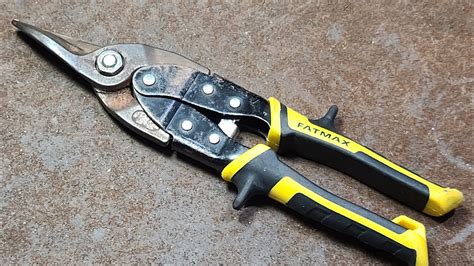 tin snips metal fabrication|snips vs shears for metal.